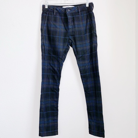 topman checkered pants